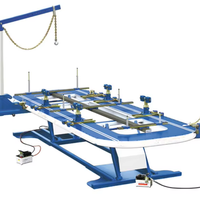 Redresseur de châssis hydraulique Tonghong TH-5200 pour voitures, machine de réparation de carrosserie, table de travail en acier 5200x2100mm, hauteur de banc 56cm
