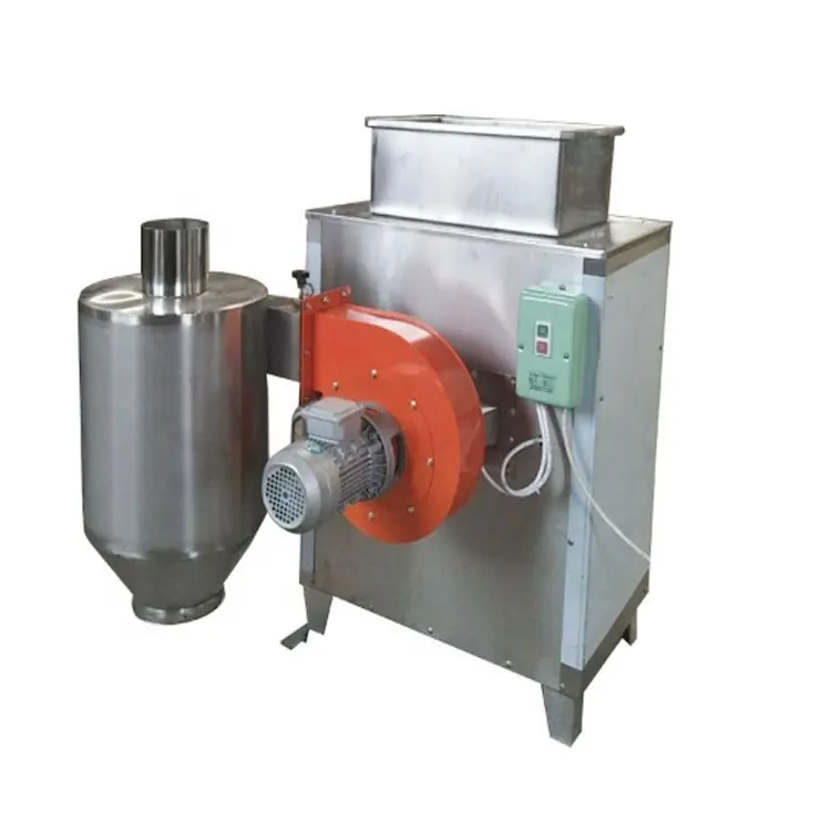 Stainless steel cocoa or cacao bean huller/ coffee cocoa bean peeling peeler/ cocoa shelling machine