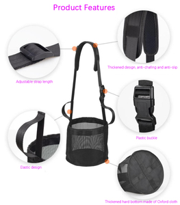 Alimentatore per <span class=keywords><strong>cavalli</strong></span> in rete pesante con tracolla regolabile Comfort collo cuscinetto traspirante borsa per il naso - Product Image 4