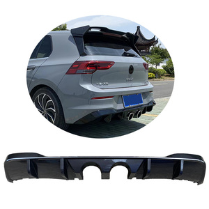 Fornitura di fabbrica all'ingrosso Sport posteriore paraurti diffusore Splitter per Volkswagen VW <span class=keywords><strong>Golf</strong></span> MK8/<span class=keywords><strong>Rline</strong></span>/GTI - Product Image 1