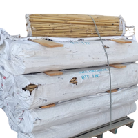 Rollos de esgrima de bambú ecológicos, 220cm X 240cm para bordes de jardín, uso agrícola, decoración de cama de suelo, materias primas de bambú duraderas