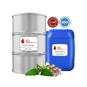 น้ำมันหอมระเหยคลารีเซจเกรดพรีเมียม AG Organica OEM/ODM สำหรับการดูแลผิว นวดตัว อโรมาเธอราพี และการดูแลประจำวัน กลั่นด้วยไอน้ำ - Product Image 4