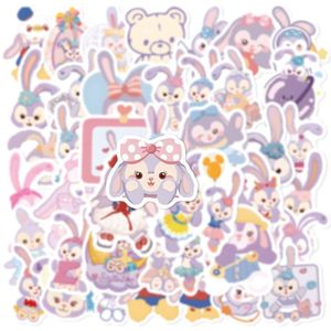 Set di 50 Adesivi Coniglietti Autoadesivi, Decalcomanie Kawaii per Decorazione Fai-da-Te, Diario, Laptop, Tablet, Custodia per Telefono, Regalo per Ragazze e Donne, Vendita all'Ingrosso OEM - Product Image 3