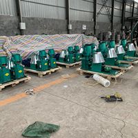 Machine à granulés d'aliments pour volailles entièrement automatique de 150-200 kg/h, équipement de production de granulés d'aliments pour volailles adapté à l'utilisation dans les fermes