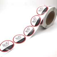 Autocollant en papier laminé personnalisé, étiquettes rondes auto-adhésives avec logo pour l'emballage de parfums et de soins de la peau, présentez votre style unique