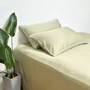 Ensemble de draps de lit rafraîchissants en lyocell d'eucalyptus 100% certifié Oeko-Tex, ultra doux et soyeux, 300T 400T - Product Image 6