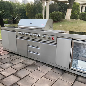 Cucina da Esterno JOYEDA in Acciaio Inox 304 con Frigorifero, <span class=keywords><strong>Isola</strong></span> Cucina da Esterno a Prezzo <span class=keywords><strong>di</strong></span> Fabbrica - Product Image 6