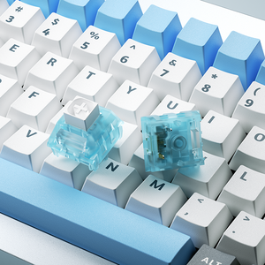 Switch Kailh Box Arctic Fox a 5 pin Cliky - Pre-lubrificato di fabbrica, Antipolvere, con Diffusore, Switch per Tastiera Personalizzata Fai-da-te - Product Image 6