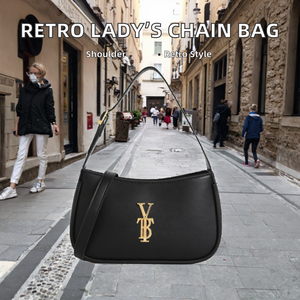 Bolso Bandolera Geométrico de Estilo Europeo Retro para Mujer, con Correa Única, Diseño Multifuncional de Hombro, Cierre de Cremallera, PU - Product Image 2