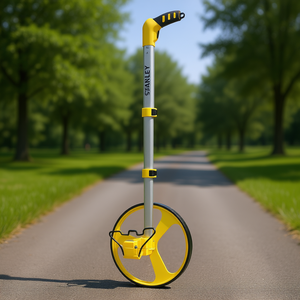 Stanley Measuring <b>Wheel</b> 40M Aluminum Handle <b>With</b> Locking Mechanism For Outdoor Use - Product Image 3