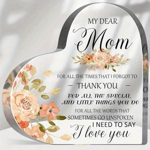 Cœurs en acrylique pour la maison, le bureau, la table, l'étagère – Versets bibliques inspirants et citations – Cadeau chrétien pour femmes – Louange à Dieu - Product Image 3