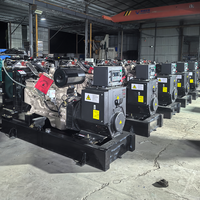 Groupe électrogène diesel DCEC Cummins 6 cylindres 6BTA5.9-G2 100KW 125KVA avec alternateur, moteur 440V, cylindrée 5.9L