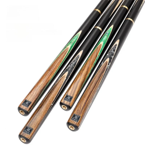 Meilleures ventes O'MIN Nouvelle Génération ENLIGHTEN Queue de billard 3/4 en bois de frêne nord-américain avec joint en laiton sous vide et poignée AG Micro-Matte - Product Image 1