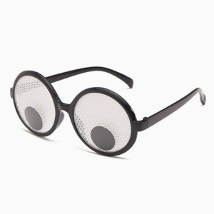 نظارات مضحكة بإطارات دائرية وعيون متحركة للهالوين، نظارات تنكرية للحفلات وديكور الهالوين بالجملة - Product Image 5