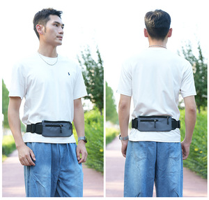Customized Waterproof Hiking Running Gym Sport Belt Waist Bumbag for Men Fanny Pack With <b>Water</b> <b>Bottle</b> <b>Holder</b> Unisex Fanny Pack - Product Image 6