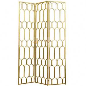 Panneau décoratif mobile, imperméable, multifonctionnel, durable, en acier inoxydable découpé au laser, translucide, design personnalisable - Product Image 4