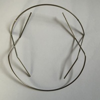 Support de câble pour casque en acier inoxydable 304 avec revêtement plastique, capacité de charge de 40 lb, moulage par injection