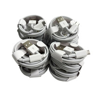 Superventas 1M TPE Cable Micro USB Cargador rápido Cable de sincronización de datos para teléfonos móviles Android