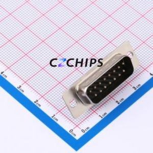 X0115WT7B1 D-Sub/VGA Connector DIP Connector ( Connector Type: Standard D-Sub )( Gender: Male )( Total Number of PINs: 15P ) - Product Image 1