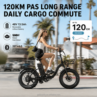 Vélo Électrique Pliant Tout-Terrain 500W à Moteur Arrière Sans Balais, 7 Vitesses, pour Voyages et Sports en Extérieur – Vente en Gros Usine à Prix Abordable