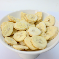 GMP-084 Groothandel Gedroogde Droge Vruchten Bananenchips 100% Natuurlijke Biologische Gevriesdroogde Bananenplak