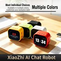 Robot IA XiaoZhi, haut-parleur vocal intelligent, boîte de discussion IA multilingue, compatible Doubao Qianwen, DeepSeek, ChatGPT, assistant IA de bureau