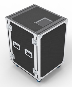 Rack Flight Case 16U Espuma Shockmount Amplificador Rack Flight Case Prueba de golpes - Product Image 4