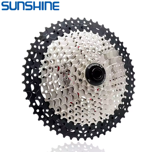 Casete <span class=keywords><strong>de</strong></span> <span class=keywords><strong>Bicicleta</strong></span> SUNSHINE <span class=keywords><strong>de</strong></span> <span class=keywords><strong>11</strong></span> <span class=keywords><strong>Velocidades</strong></span>, Rueda Libre <span class=keywords><strong>de</strong></span> Acero Inoxidable, Piñón <span class=keywords><strong>de</strong></span> 32/36/40/42/46/50T, Estructura HG - Product Image 2