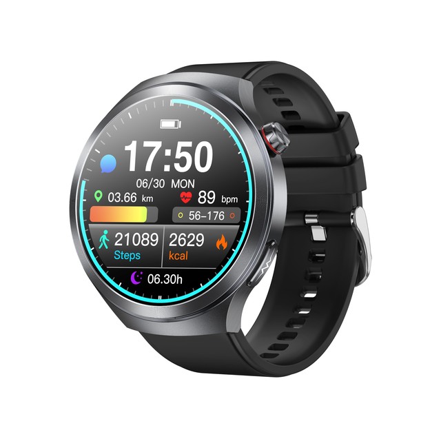 2025 1.73inch AMOLED Screen ET475 Health Monitoring Smart Watch BT Calling ECG SOS NFC Voice Assistant Smartwatch for Men Women