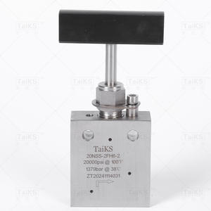 Válvula de Aguja de Ángulo Recto de Acero Inoxidable de Alta Presión para Gas, Múltiples Especificaciones Disponibles Bajo Pedido - Product Image 3