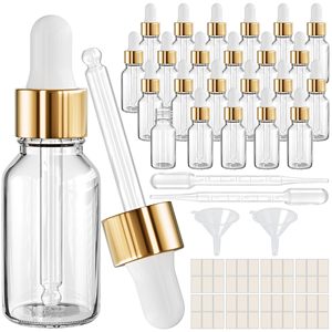 Beauty Fancy Empty Essential <b>Oil</b> <b>Bottle</b> Glass Amber <b>Bottle</b> With Dropper <b>Bottles</b> for Skin Care - Product Image 1