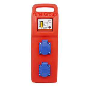 Portable Handheld Distribution <b>Box</b>, Two-Position, Blue, 5-Hole - Product Image 4