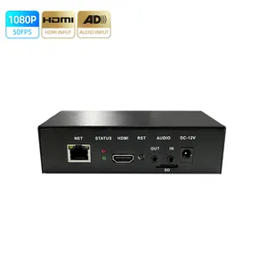 1080P HD-MI Naar Ip Encoder Converter Voor Live Streaming, Het Omzetten Van HD-MI Videosignalen Naar Netwerksignalen