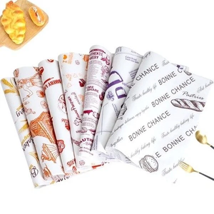 Wrapping <b>Paper</b> Wholesale Price Food Grade Greaseproof Parchment <b>Paper</b> Reusable Baking Sandwich Hamburger Bread - Product Image 6