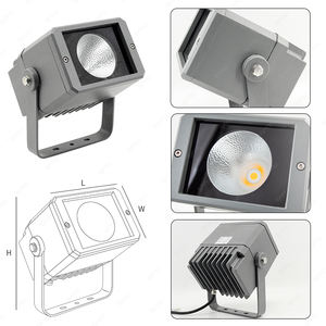 Reflector <span class=keywords><strong>LED</strong></span> de Alta Potencia para Exteriores, 15W 20W 30W <span class=keywords><strong>50W</strong></span>, AC220V, COB, IP65, Impermeable, con <span class=keywords><strong>Foco</strong></span> Cuadrado para Jardín y Calle - Product Image 6