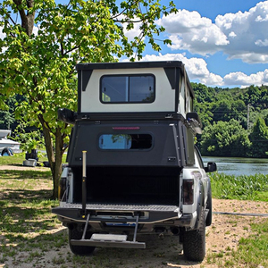 Nuovo Design 2026 <span class=keywords><strong>Camper</strong></span> per Pickup Overland a Scomparsa con Tetto Rigido a Soffietto per 2-3 Persone Impermeabile - Product Image 2