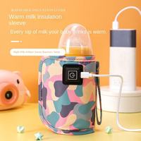Produits pour la maison intelligente, chauffe-lait USB, sac isotherme pour poussette de voyage, chauffe-biberon portable, alimentation au biberon