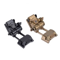 Support de fixation pour casque tactique double usage en alliage d'aluminium NVG pour vision nocturne PVS 15/18/31, résistant à l'eau, pour la conduite