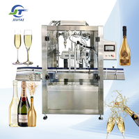 Machine de remplissage automatique anti-goutte pour spiritueux, whisky, rhum, vodka, tequila, gin, Dom Pérignon, champagne