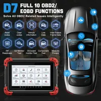 Escáner Automotriz OBD2 XTOOL D7 V2.0 2026, Herramienta de Diagnóstico para Todos los Sistemas, con Codificación ECU FCA, Programador de Llaves de Auto, Más de 36 Funciones de Reinicio