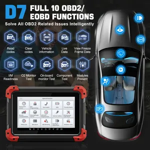 เครื่องสแกนรถยนต์ XTOOL D7 V2.0 OBD2 ปี 2026 เครื่องมือวินิจฉัยระบบยานยนต์ครบวงจร พร้อมฟังก์ชันการเข้ารหัส ECU ของ FCA และโปรแกรมเมอร์กุญแจรถยนต์ รองรับการรีเซ็ตมากกว่า 36 <span class=keywords><strong>รายการ</strong></span> - Product Image 5