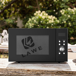 Horno microondas negro independiente <span class=keywords><strong>de</strong></span> 23l Función <span class=keywords><strong>de</strong></span> parrilla Pantalla digital para uso doméstico al aire libre Electrodoméstico <span class=keywords><strong>de</strong></span> cocina a precio económico - Product Image 2