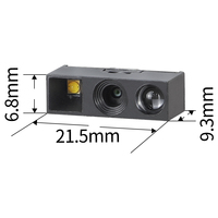 Escáner de código de barras Cabeza de fijación Cordón Arnés Cerradura de puerta Seri Cable rápido 1d Fix Ropa Topn T1 Escáner de código de barras de 3 metros