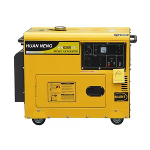 5kW発電機セット220V10kVA 10kWAVRスタンバイサイレント発電機セット/家庭用ポータブルミニダイナモディーゼル発電機