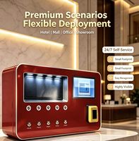 Distributeur automatique de parfum tactile en acier inoxydable avec paiement par carte bancaire, code QR ou jeton, pour centres commerciaux, fournisseur chinois OEM&ODM