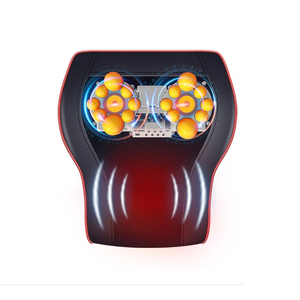 Compresse chaude Vibration Massage oreiller cou dos épaule corps multifonctionnel <span class=keywords><strong>coussin</strong></span> pour voiture maison <span class=keywords><strong>acupression</strong></span> Relaxation - Product Image 2