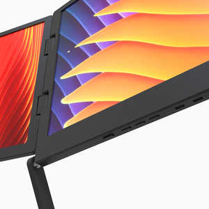 Monitor Portátil Doble Apilable de 16 Pulgadas, 1080P FHD, Extensor de Pantalla Triple para Laptop con Panel IPS e Interfaz Tipo C, Plug&Play - Product Image 5