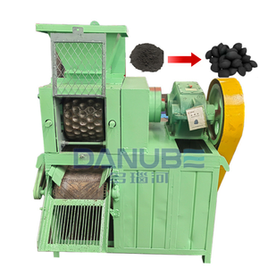 Ligne de production de charbon de bois pour barbecue à pression de billes en poudre d'aluminium à base de sciure de bois de coque de palmier à performance stable - Product Image 1