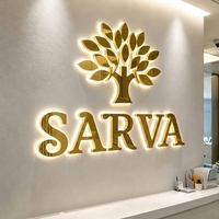 Insegna LED 3D Personalizzata Fengfan per Logo Aziendale, Insegna Esterna per Negozio, Insegne Commerciali Personalizzate, Lettere Luminose a LED