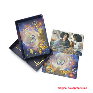 Diseño de papel personalizado de alta calidad con estampado dorado de oráculos <span class=keywords><strong>Tarot</strong></span> Aards con muestra <span class=keywords><strong>gratis</strong></span> LOGO personalizado entretenido interactivo - Product Image 2